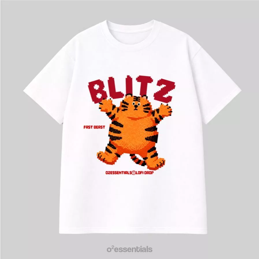 O2 Essentials Oversized T-Shirt – DII Consentes : ROME White front view thumbnail