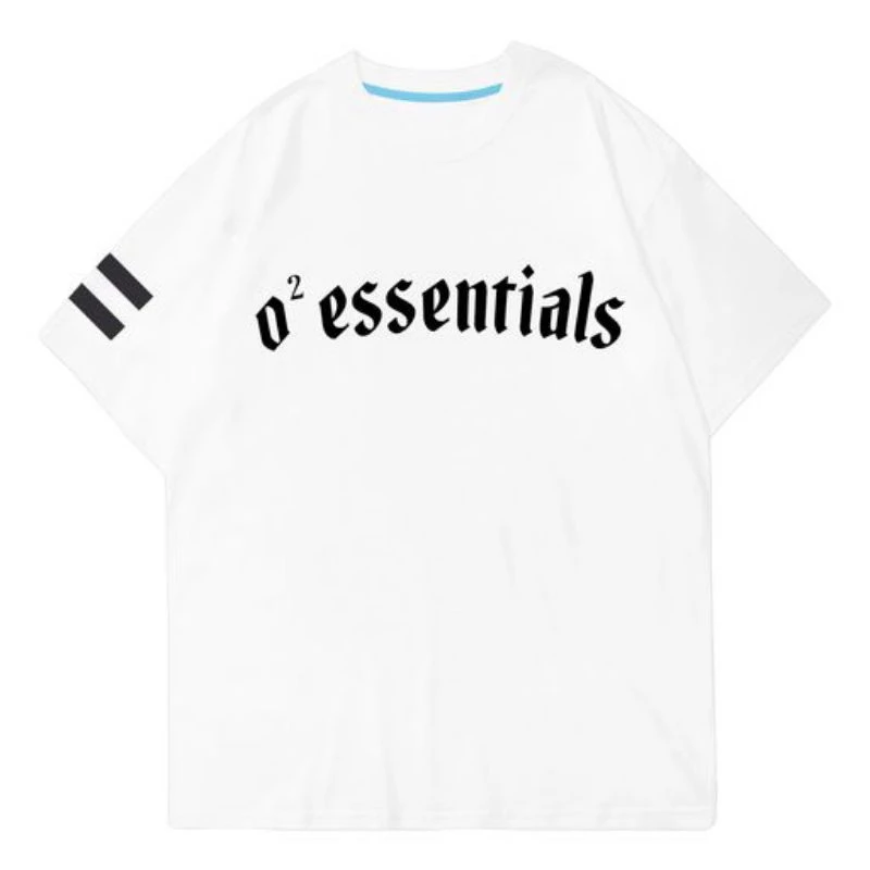 O2 Essentials Oversized T-Shirt – Spectrum 003 Special Edition White front view thumbnail